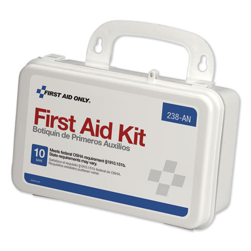 First Aid Only™ wholesale. Ansi-compliant First Aid Kit, 64 Pieces, Plastic Case. HSD Wholesale: Janitorial Supplies, Breakroom Supplies, Office Supplies.