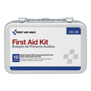 First Aid Only™ wholesale. Unitized First Aid Kit For 10 People, 64-pieces, Osha-ansi, Metal Case. HSD Wholesale: Janitorial Supplies, Breakroom Supplies, Office Supplies.