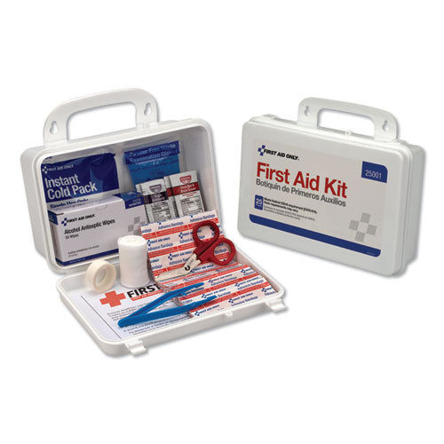 PhysiciansCare® by First Aid Only® wholesale. 25 Person First Aid Kit, 113 Pieces-kit. HSD Wholesale: Janitorial Supplies, Breakroom Supplies, Office Supplies.