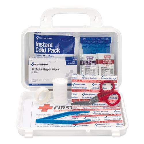 PhysiciansCare® by First Aid Only® wholesale. 25 Person First Aid Kit, 113 Pieces-kit. HSD Wholesale: Janitorial Supplies, Breakroom Supplies, Office Supplies.