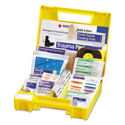 First Aid Only™ wholesale. Essentials First Aid Kit For 5 People, 138 Pieces-kit. HSD Wholesale: Janitorial Supplies, Breakroom Supplies, Office Supplies.