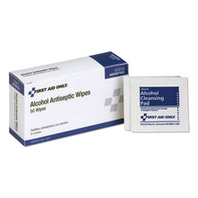 Load image into Gallery viewer, PhysiciansCare® by First Aid Only® wholesale. First Aid Alcohol Pads, 50-box. HSD Wholesale: Janitorial Supplies, Breakroom Supplies, Office Supplies.