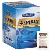 Load image into Gallery viewer, PhysiciansCare® wholesale. Aspirin Tablets, 250 Doses Per Box. HSD Wholesale: Janitorial Supplies, Breakroom Supplies, Office Supplies.