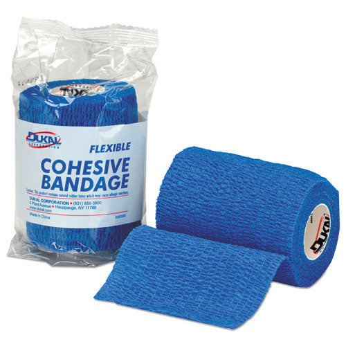 First Aid Only™ wholesale. First-aid Refill Flexible Cohesive Bandage Wrap, 3" X 5 Yd, Blue. HSD Wholesale: Janitorial Supplies, Breakroom Supplies, Office Supplies.