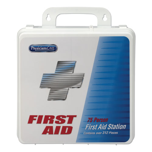 PhysiciansCare® by First Aid Only® wholesale. Office First Aid Kit, For Up To 75 People, 312 Pieces-kit. HSD Wholesale: Janitorial Supplies, Breakroom Supplies, Office Supplies.