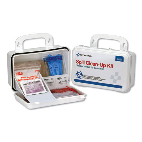 First Aid Only™ wholesale. Bbp Spill Cleanup Kit, 7 1-2 X 4 1-2 X 2 3-4, White. HSD Wholesale: Janitorial Supplies, Breakroom Supplies, Office Supplies.