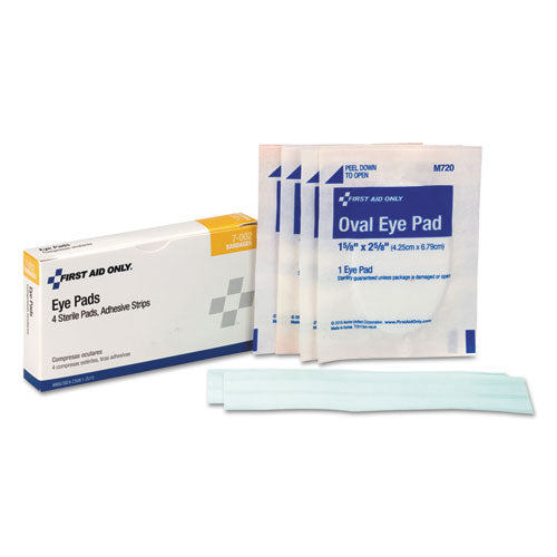 First Aid Only™ wholesale. Ansi 2015 Compliant First Aid Kit Refill, 8 Pieces, 4-box. HSD Wholesale: Janitorial Supplies, Breakroom Supplies, Office Supplies.