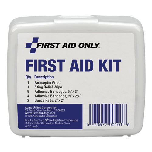 PhysiciansCare® by First Aid Only® wholesale. First Aid On The Go Kit, Mini, 13 Pieces-kit. HSD Wholesale: Janitorial Supplies, Breakroom Supplies, Office Supplies.