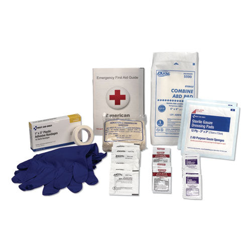 PhysiciansCare® by First Aid Only® wholesale. Osha First Aid Refill Kit, 48 Pieces-kit. HSD Wholesale: Janitorial Supplies, Breakroom Supplies, Office Supplies.