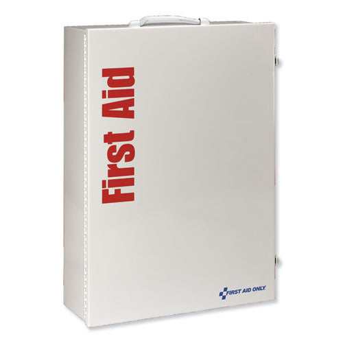 First Aid Only™ wholesale. Ansi Class B+ 4 Shelf First Aid Station With Medications, 1437 Pieces. HSD Wholesale: Janitorial Supplies, Breakroom Supplies, Office Supplies.