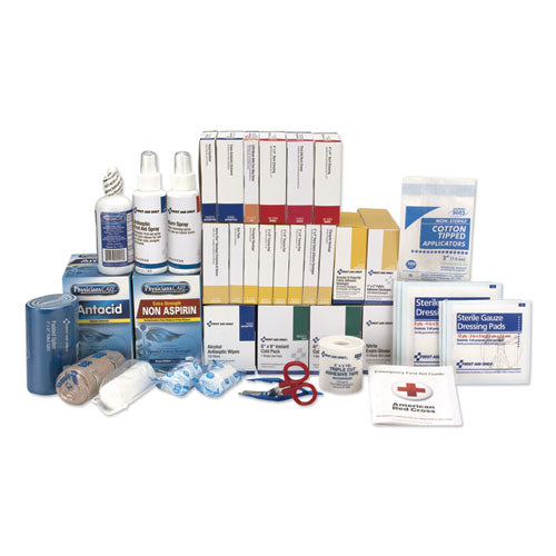 First Aid Only™ wholesale. 3 Shelf Ansi Class B+ Refill With Medications, 675 Pieces. HSD Wholesale: Janitorial Supplies, Breakroom Supplies, Office Supplies.