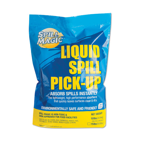 Spill Magic™ wholesale. Sorbent, 25 Lbs, Bag. HSD Wholesale: Janitorial Supplies, Breakroom Supplies, Office Supplies.