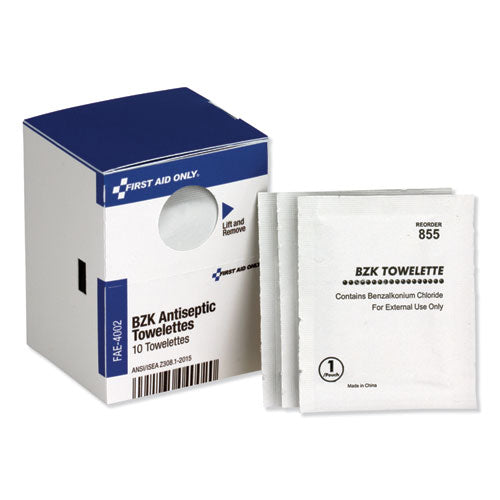First Aid Only™ wholesale. Smartcompliance Antiseptic Cleansing Wipes, 10-box. HSD Wholesale: Janitorial Supplies, Breakroom Supplies, Office Supplies.