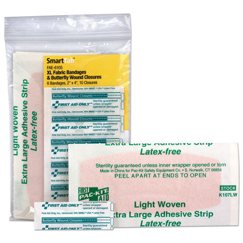 First Aid Only™ wholesale. Refill For Smartcompliance General Business Cabinet, Bandages, 16-kit. HSD Wholesale: Janitorial Supplies, Breakroom Supplies, Office Supplies.
