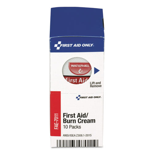 First Aid Only™ wholesale. Smartcompliance Burn Cream, 10-box. HSD Wholesale: Janitorial Supplies, Breakroom Supplies, Office Supplies.