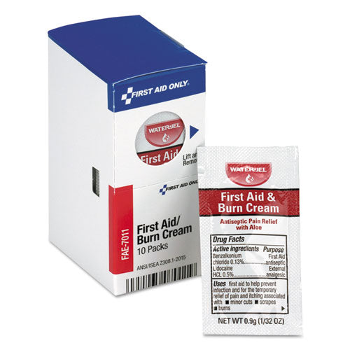 First Aid Only™ wholesale. Smartcompliance Burn Cream, 10-box. HSD Wholesale: Janitorial Supplies, Breakroom Supplies, Office Supplies.