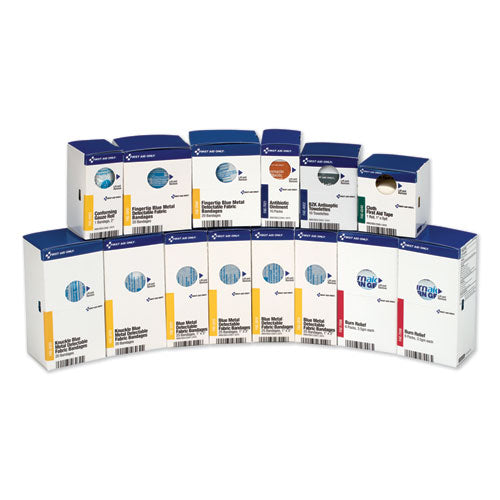 First Aid Only™ wholesale. Smartcompliance Restaurant First Aid Cabinet Refill, 214-pieces. HSD Wholesale: Janitorial Supplies, Breakroom Supplies, Office Supplies.