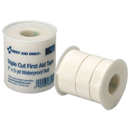First Aid Only™ wholesale. Refill F-smartcompliance Gen Business Cab, Triplecut Adhesive Tape,2"x5yd Roll. HSD Wholesale: Janitorial Supplies, Breakroom Supplies, Office Supplies.