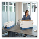 Bankers Box® wholesale. Liberty Heavy-duty Strength Storage Boxes, Legal Files, 15.25" X 24.13" X 10.75", White-blue, 4-carton. HSD Wholesale: Janitorial Supplies, Breakroom Supplies, Office Supplies.