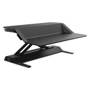 Fellowes® wholesale. Lotus Sit-stands Workstation, 32.75" X 24.25" X 5.5" To 22.5", Black. HSD Wholesale: Janitorial Supplies, Breakroom Supplies, Office Supplies.