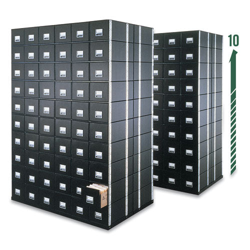 Bankers Box® wholesale. Staxonsteel Maximum Space-saving Storage Drawers, Letter Files, 14" X 25.5" X 11.13", Black, 6-carton. HSD Wholesale: Janitorial Supplies, Breakroom Supplies, Office Supplies.