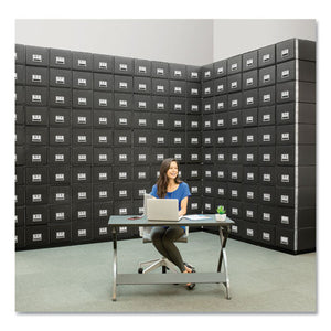 Bankers Box® wholesale. Staxonsteel Maximum Space-saving Storage Drawers, Letter Files, 14" X 25.5" X 11.13", Black, 6-carton. HSD Wholesale: Janitorial Supplies, Breakroom Supplies, Office Supplies.