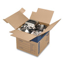 Bankers Box® wholesale. Smoothmove Prime Moving-storage Boxes, Medium, Regular Slotted Container (rsc), 18" X 18" X 16", Brown Kraft-blue, 8-carton. HSD Wholesale: Janitorial Supplies, Breakroom Supplies, Office Supplies.