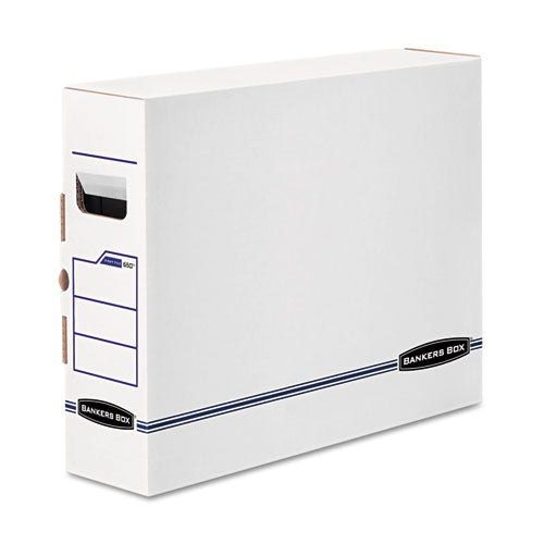 Bankers Box® wholesale. X-ray Storage Boxes, 5" X 18.75" X 14.88", White-blue, 6-carton. HSD Wholesale: Janitorial Supplies, Breakroom Supplies, Office Supplies.