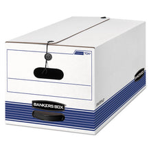 Load image into Gallery viewer, Bankers Box® wholesale. Stor-file Medium-duty Strength Storage Boxes, Letter Files, 12&quot; X 24.13&quot; X 10.25&quot;, White, 20-carton. HSD Wholesale: Janitorial Supplies, Breakroom Supplies, Office Supplies.