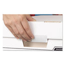 Bankers Box® wholesale. Binderbox Storage Boxes, Letter Files, 13.13" X 20.13" X 12.38", White-blue, 12-carton. HSD Wholesale: Janitorial Supplies, Breakroom Supplies, Office Supplies.