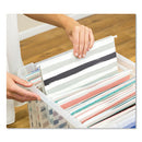 Bankers Box® wholesale. Heavy Duty Plastic File Storage, Letter-legal Files, 14" X 17.38" X 10.5", Clear-blue, 2-pack. HSD Wholesale: Janitorial Supplies, Breakroom Supplies, Office Supplies.