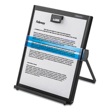 Load image into Gallery viewer, Fellowes® wholesale. Metal Copyholder, Steel, 200 Sheet Capacity, Black. HSD Wholesale: Janitorial Supplies, Breakroom Supplies, Office Supplies.