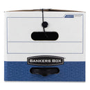 Bankers Box® wholesale. Liberty Plus Heavy-duty Strength Storage Boxes, Letter Files, 12.25" X 24.13" X 10.75", White-blue, 12-carton. HSD Wholesale: Janitorial Supplies, Breakroom Supplies, Office Supplies.