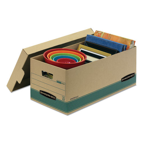 Bankers Box® wholesale. Stor-file Medium-duty Storage Boxes, Legal Files, 15.88" X 25.38" X 10.25", Kraft-green, 12-carton. HSD Wholesale: Janitorial Supplies, Breakroom Supplies, Office Supplies.