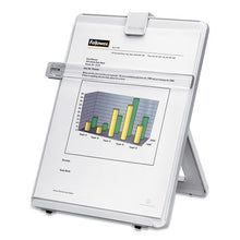 Load image into Gallery viewer, Fellowes® wholesale. Non-magnetic Desktop Copyholder, Plastic, 125 Sheet Capacity, Platinum. HSD Wholesale: Janitorial Supplies, Breakroom Supplies, Office Supplies.