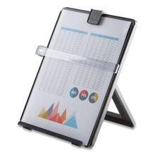 Load image into Gallery viewer, Fellowes® wholesale. Non-magnetic Letter-size Desktop Copyholder, Plastic, 125 Sheet Capacity, Black. HSD Wholesale: Janitorial Supplies, Breakroom Supplies, Office Supplies.