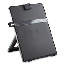 Load image into Gallery viewer, Fellowes® wholesale. Non-magnetic Letter-size Desktop Copyholder, Plastic, 125 Sheet Capacity, Black. HSD Wholesale: Janitorial Supplies, Breakroom Supplies, Office Supplies.