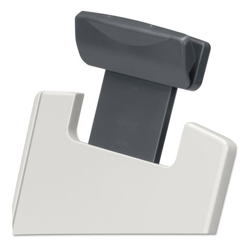 Fellowes® wholesale. Flex Arm Weighted Base Copyholder, Plastic, 150 Sheet Capacity, Platinum. HSD Wholesale: Janitorial Supplies, Breakroom Supplies, Office Supplies.