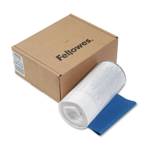 Fellowes® wholesale. Shredder Waste Bags, 9 Gal Capacity, 100-carton. HSD Wholesale: Janitorial Supplies, Breakroom Supplies, Office Supplies.