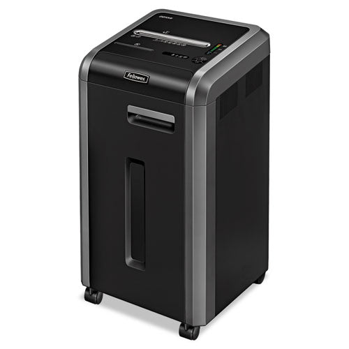 Fellowes® wholesale. Powershred 225mi 100% Jam Proof Micro-cut Shredder, 16 Manual Sheet Capacity. HSD Wholesale: Janitorial Supplies, Breakroom Supplies, Office Supplies.