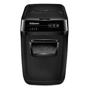 Fellowes® wholesale. Automax 200c Auto Feed Cross-cut Shredder, 200 Auto-10 Manual Sheet Capacity. HSD Wholesale: Janitorial Supplies, Breakroom Supplies, Office Supplies.