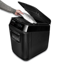 Load image into Gallery viewer, Fellowes® wholesale. Automax 200m Auto Feed Micro-cut Shredder, 200 Auto-10 Manual Sheet Capacity. HSD Wholesale: Janitorial Supplies, Breakroom Supplies, Office Supplies.