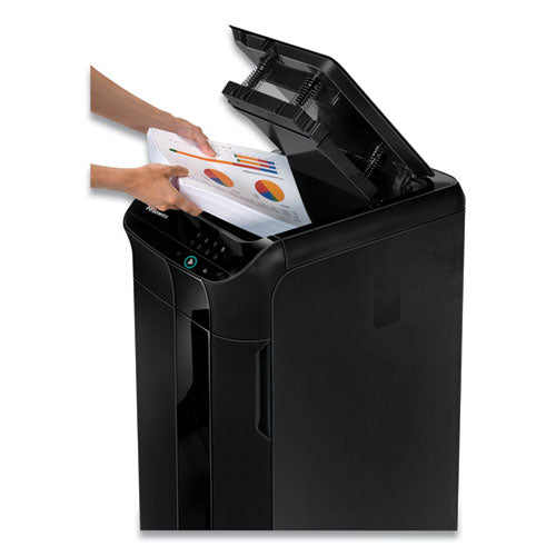 Fellowes® wholesale. Automax 350c Auto Feed Cross-cut Shredder, 350 Auto-12 Manual Sheet Capacity. HSD Wholesale: Janitorial Supplies, Breakroom Supplies, Office Supplies.