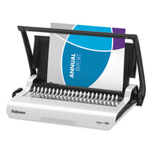 Load image into Gallery viewer, Fellowes® wholesale. Star+ 150 Manual Comb Binding Machine, 17 11-16 X 9 13-16 X 3 1-8, White. HSD Wholesale: Janitorial Supplies, Breakroom Supplies, Office Supplies.