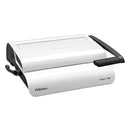 Fellowes® wholesale. Pulsar+ Manual Comb Binding System, 300 Sheets, 18 1-8 X 15 3-8 X 5 1-8, White. HSD Wholesale: Janitorial Supplies, Breakroom Supplies, Office Supplies.