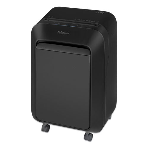 Fellowes® wholesale. Powershred Lx210 Micro Cut Shredder, 16 Manual Sheet Capacity, Black. HSD Wholesale: Janitorial Supplies, Breakroom Supplies, Office Supplies.