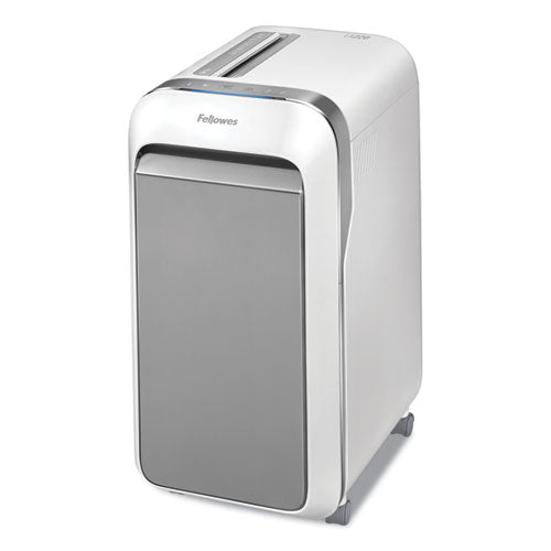 Fellowes® wholesale. Powershred Lx220 Micro Cut Shredder, 20 Manual Sheet Capacity, White. HSD Wholesale: Janitorial Supplies, Breakroom Supplies, Office Supplies.