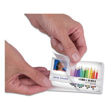 Load image into Gallery viewer, Fellowes® wholesale. Laminating Pouches, 5 Mil, 3.88&quot; X 2.63&quot;, Gloss Clear, 25-pack. HSD Wholesale: Janitorial Supplies, Breakroom Supplies, Office Supplies.