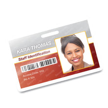 Load image into Gallery viewer, Fellowes® wholesale. Laminating Pouches, 7 Mil, 3.88&quot; X 2.63&quot;, Gloss Clear, 100-pack. HSD Wholesale: Janitorial Supplies, Breakroom Supplies, Office Supplies.