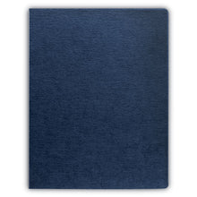 Load image into Gallery viewer, Fellowes® wholesale. Linen Texture Binding System Covers, 11-1-4 X 8-3-4, Navy, 200-pack. HSD Wholesale: Janitorial Supplies, Breakroom Supplies, Office Supplies.